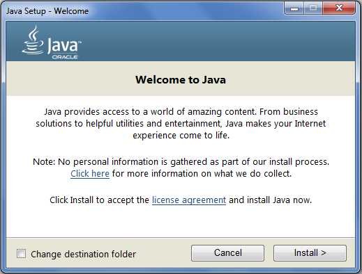 Offline 64 Bit Java Download
